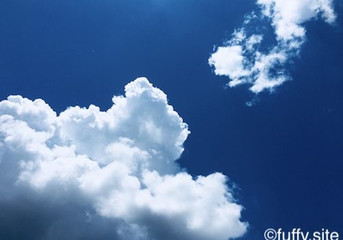 Blue sky Clouds 青空 雲