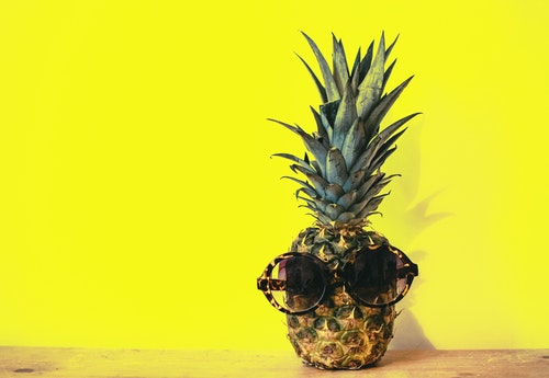 yellow pineapple